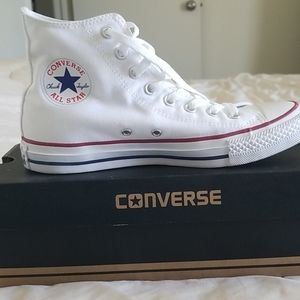 White High Top Converse
